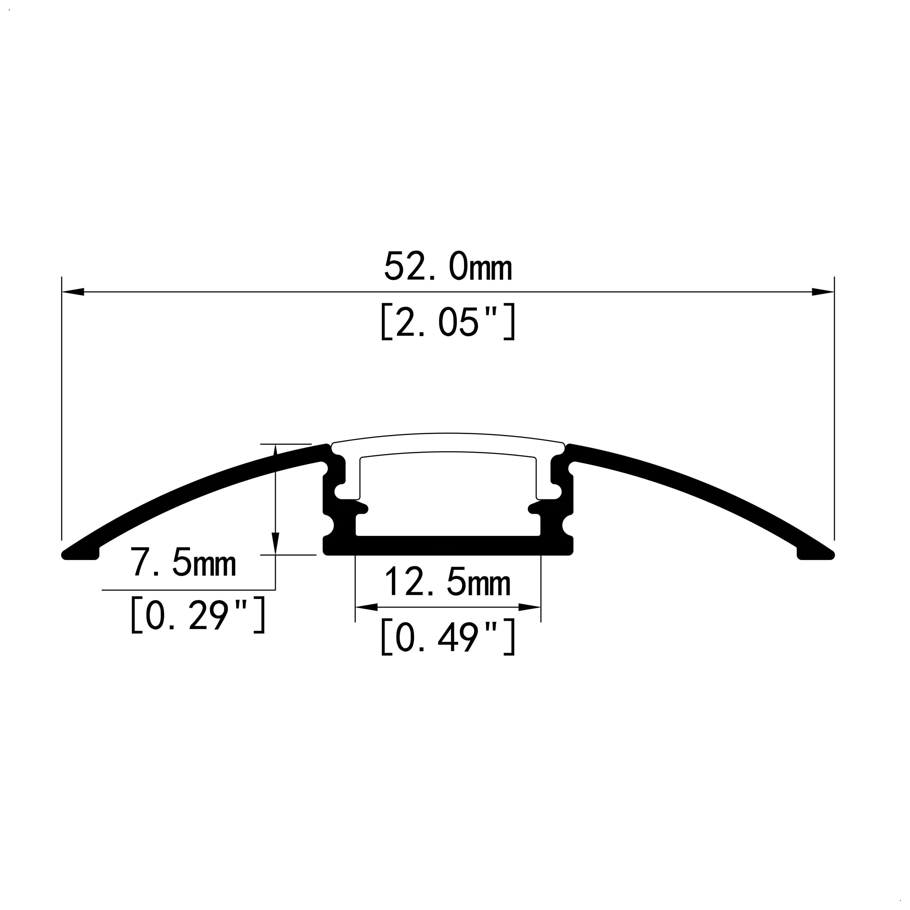 TW5208SM LED Recessed Profile