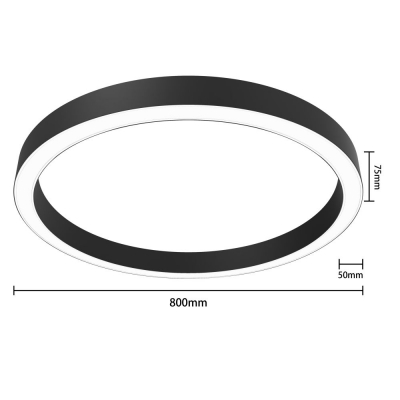 TW5075C-800mm Round shape led profile